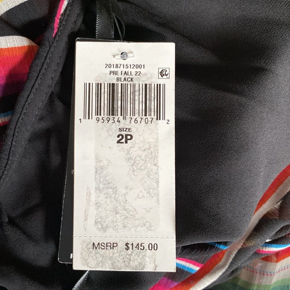 Lauren Ralph Lauren Striped Crinkle Georgette Skirt SZ 2P NEW - Picture 12 of 12